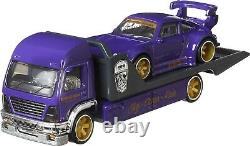 HOT WHEELS TEAM TRANSPORT #17 Purple RWB PORSCHE 930 Aero Lift withProtector