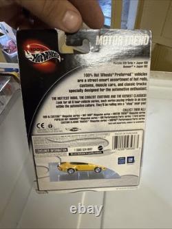 Hot Wheels 100% Motor Trend Magazine porsche 930 Turbo Yellow 1/4