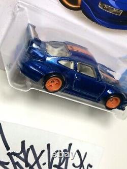 Hot Wheels 2015 Super Treasure Hunt Porsche 993 GT2 withFull Cage Real Riders