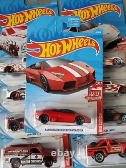 Hot Wheels 2019 Target Red Edition Complete Set 1 thru 12 Very Hard to Find