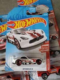 Hot Wheels 2019 Target Red Edition Complete Set 1 thru 12 Very Hard to Find