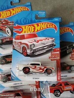 Hot Wheels 2019 Target Red Edition Complete Set 1 thru 12 Very Hard to Find