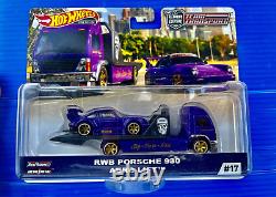 Hot Wheels 2019 Team Transport RWB Porsche 930 Aero Lift FREE Protector Now