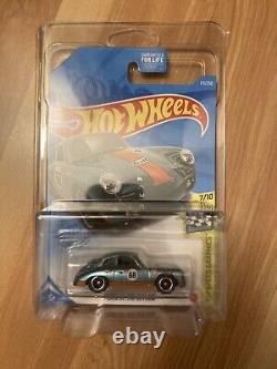 Hot Wheels 2021 Super Treasure Hunt Gulf Porsche 356 Outlaw CAST ERROR