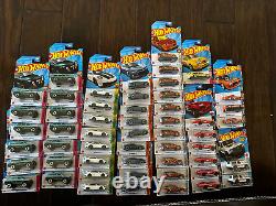 Hot Wheels 2023 Kroger Exclusives Civic Porsche Jeep Corvette Sierra Lot Of 53