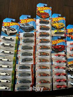 Hot Wheels 2023 Kroger Exclusives Civic Porsche Jeep Corvette Sierra Lot Of 53