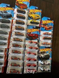 Hot Wheels 2023 Kroger Exclusives Civic Porsche Jeep Corvette Sierra Lot Of 53