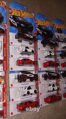 Hot Wheels 2024 Target Red Edition Toyota Tacoma Porsche 964 BMW M3 Lot Of 36