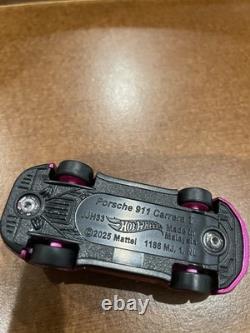 Hot Wheels 2026 Prototype Color Test No Tampo Pink Porsches 911 Carrera T Mint
