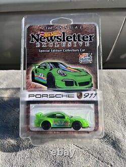 Hot Wheels 23rd Nationals Newsletter Porsche 911 Brand New Free Shipping