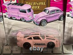 Hot Wheels Bug Jam 2022 Jimmy's Toy Box Porsche 993 GT2, VW Bug, VW T1, VW Kombi