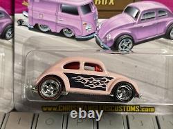 Hot Wheels Bug Jam 2022 Jimmy's Toy Box Porsche 993 GT2, VW Bug, VW T1, VW Kombi