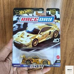 Hot Wheels CUSTOM MADE Porsche 911 GT3 Roxy Chase GOLD