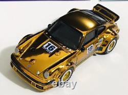 Hot Wheels CUSTOM Porsche Convention Gold 2017 Professionally Customized