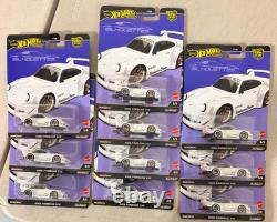 Hot Wheels Car Culture Premium Jbk58 Porsche Rwb 930 Solid Pack Of 10