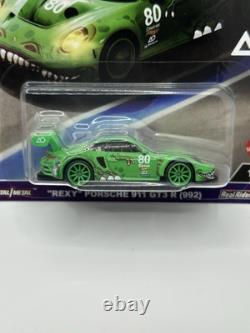 Hot Wheels Car Culture Race Day Porsche 911 GT3 Roxy AND Rexy CHASE (BRAND NEW)