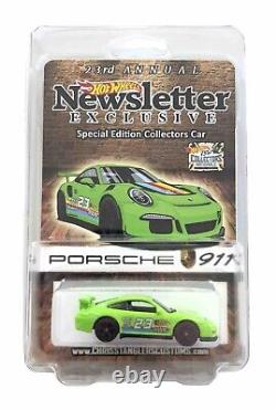 Hot Wheels Collectors Nationals Porsche 911 Gt3 Rs Newsletter Exclusive 1 Of 120