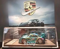 Hot Wheels Full Custom Hydrochromed Porsche RWB Nike SHOP164 Exclusive