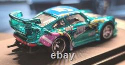 Hot Wheels Full Custom Hydrochromed Porsche RWB Nike SHOP164 Exclusive