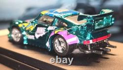 Hot Wheels Full Custom Hydrochromed Porsche RWB Nike SHOP164 Exclusive