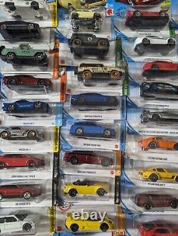 Hot Wheels Lot 50 New 2021-2023 Mainline JDM Lambo Porsche Toyota $250Value