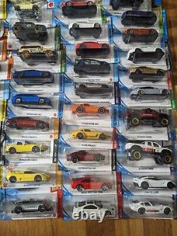 Hot Wheels Lot 50 New 2021-2023 Mainline JDM Lambo Porsche Toyota $250Value