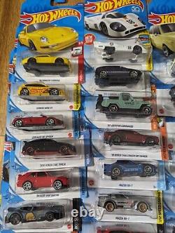 Hot Wheels Lot 50 New 2021-2023 Mainline JDM Lambo Porsche Toyota $250Value