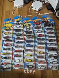 Hot Wheels Lot 50 New 2021-2023 Mainline JDM Lambo Porsche Toyota $250Value