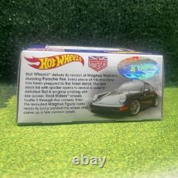 Hot Wheels Magnus Walker Urban Outlaw Black Porsche 964 with Figurine