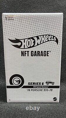 Hot Wheels N F T Garage Series 6 HW Speed Demons'78 Porsche 935-78