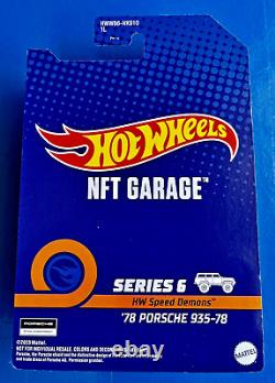 Hot Wheels NFTG Garage Series 6 Speed Demons'78 Porsche 935-78