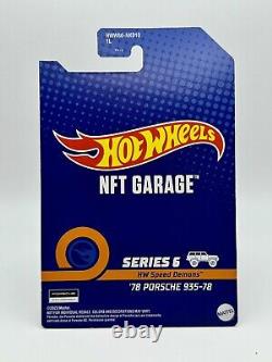 Hot Wheels NFTGarage'78 Porsche 935-78 (Red) Series 6 Super Rare