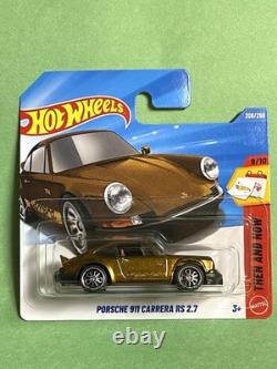 Hot Wheels New 2026 Super Treasure Hunt Porsche 911 Carrera RS 2.7 Short Card