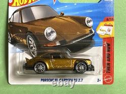 Hot Wheels New 2026 Super Treasure Hunt Porsche 911 Carrera RS 2.7 Short Card