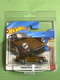Hot Wheels New 2026 Super Treasure Hunt Porsche 911 Carrera RS 2.7 Short Card