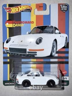 Hot Wheels PORSCHE 959 1986 Deutschland Design With Various Other Porsche