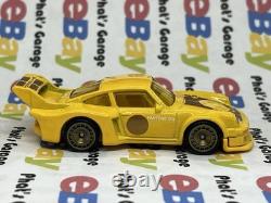 Hot Wheels Pantone Yellow Porsche 934/5 Test Run Prototype with Real Riders CHASE