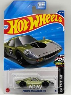 Hot Wheels Porsche 904 Carrera GTS ERROR NO TAMPO RARE Exclusive With Case