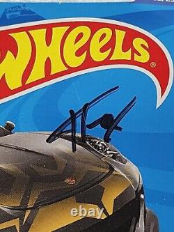 Hot Wheels Porsche 911 GT3 RS #162 Black HW Exotics Signed By Tanner Fox RARE-2