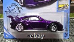 Hot Wheels Porsche 911 GT3 RS Purple Super Treasure Hunt (Protector)