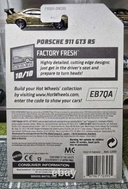 Hot Wheels Porsche 911 GT3 RS Purple Super Treasure Hunt (Protector)