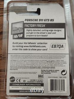 Hot Wheels Porsche 911 GT3 RS Super Treasure Hunt Chase with Protector STH NEW