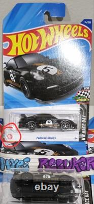 Hot Wheels Porsche 911 Gt3 Hw Race Day 1/10 74/250 Black 2025 NEW Lot Of 30