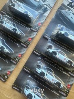 Hot Wheels Premium Circuit Legends PORSCHE 911 GT3 R (992) VHTF LOT of 8