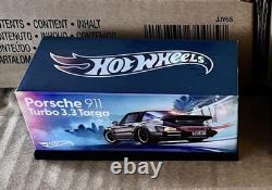 Hot Wheels RLC Exclusive 1988 Porsche 911 Targa Turbo CHASE Silver Low# 603/5000
