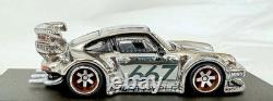 Hot Wheels RWB Porsche 930 Chrome Coast Cycle #667 Zamac Mirror Custom Case 164