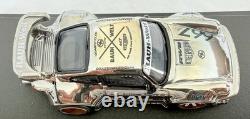 Hot Wheels RWB Porsche 930 Chrome Zamac Mirror Custom #667 WithAcrylic Case