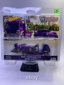 Hot wheels Team Transport RWB Porsche 930 Real Riders Car Culture Very Rare