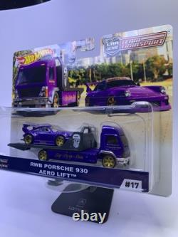 Hot wheels Team Transport RWB Porsche 930 Real Riders Car Culture Very Rare