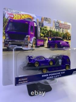 Hot wheels Team Transport RWB Porsche 930 Real Riders Car Culture Very Rare